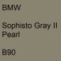 Preview: BMW, Sophisto Gray II Pearl, B90.